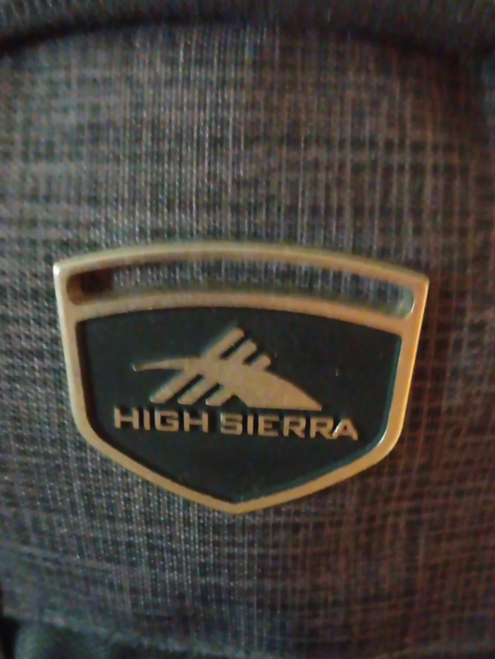 High Sierra Elite Men's Black & Green & Gray Backpack